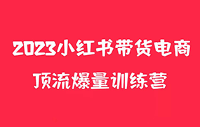 小红书电商爆量训练营，月入3W+！可复制的独家养生花茶系列玩法