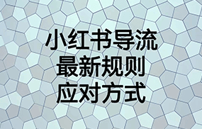 小红书导流最新规则应对方式，新规以后目前还可用的引流方式解读