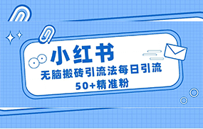 小红书群聊广场精准粉截流实操，0成本每天引流50＋