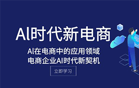 Al-时代新电商，Al在电商中的应用领域，电商企业AI时代新契机