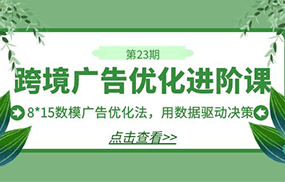 跨境广告·优化进阶课·第23期，8*15数模广告优化法，用数据驱动决策