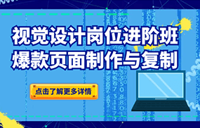 品牌爆品视觉设计岗位进阶班：爆款页面制作与复制