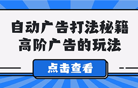 Alice自动广告打法秘籍，高阶广告的玩法